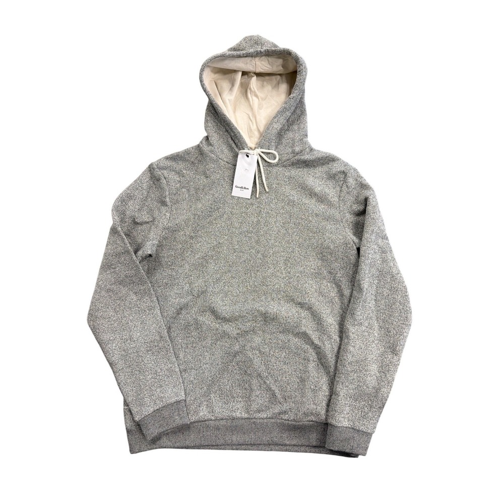 Goodfellow & Co Mens Gray Marl Knit Hoodie Sweatshirt Size M NWT 043 14 2625